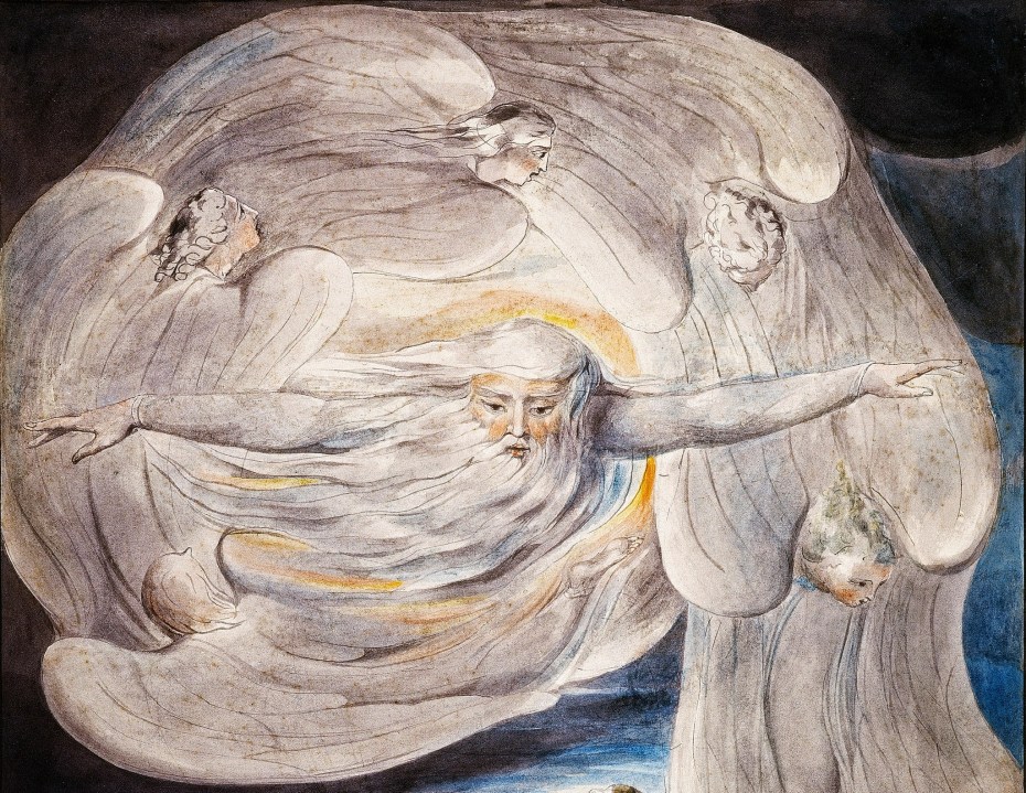 William Blake, The Lord Answering Job from the Whirlwind